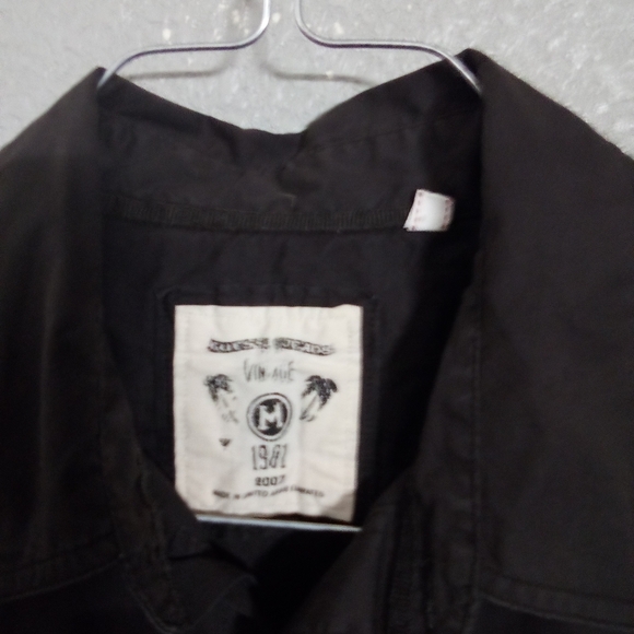 Guess Black Casual Button Down Shirt ( Box FN ) - Picture 2 of 3